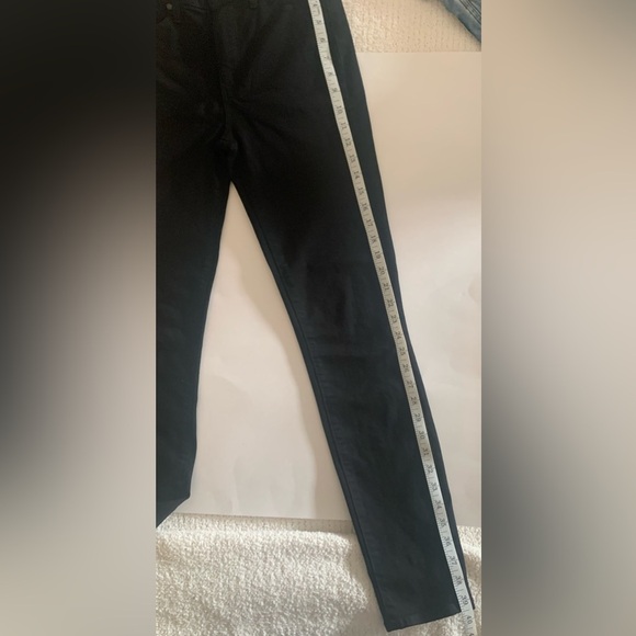 Women's Black PAIGE Highrise Ultra Jeans - Picture 7 of 9